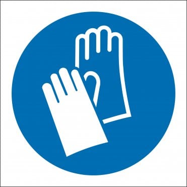 Wear Protective Gloves Signs