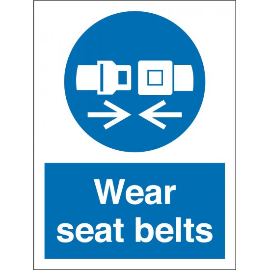 Wear Seat Belts Signs