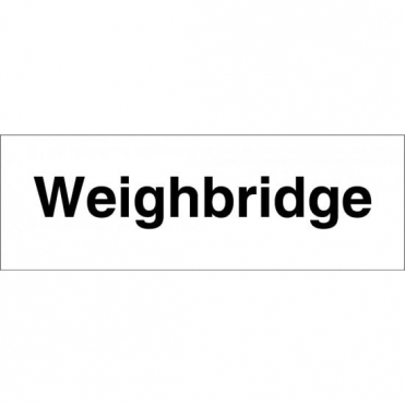 Weighbridge Signs