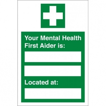 Your Mental Health First Aider Located At Signs