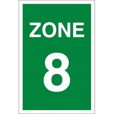 Zone 8 Sign